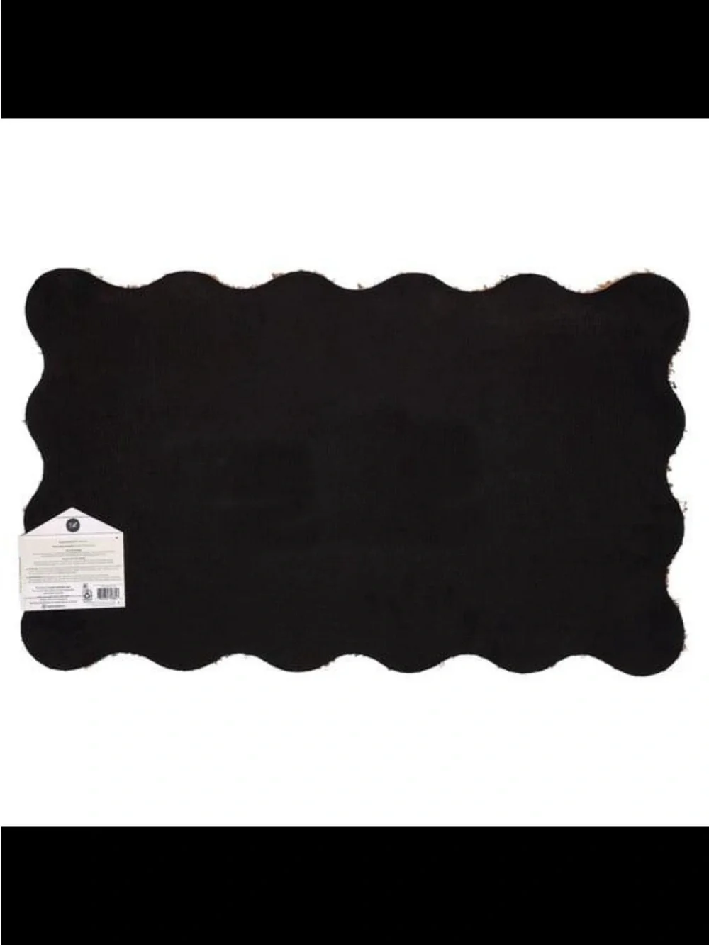 My Texas House Scallop Boo Coir Doormat Halloween, 18x30